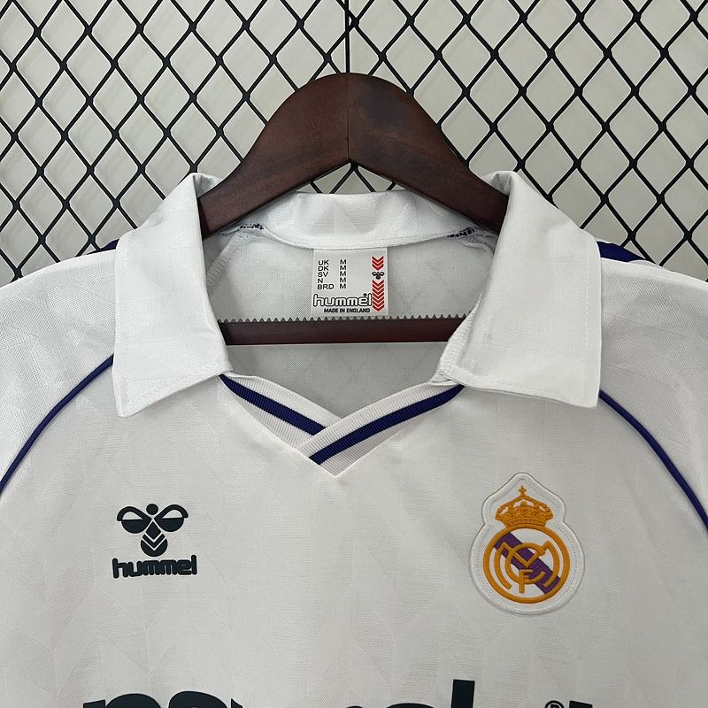 Retro Real Madrid 1986-1988 home