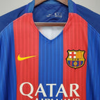 Maillot domicile rétro du FC Barcelone 2016-2017