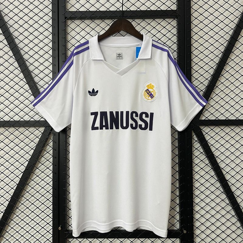 Maillot domicile rétro Real Madrid 1984-1985