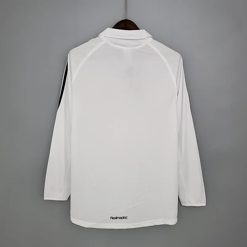 Retro Real Madrid 2005-2006 home Long Sleeve