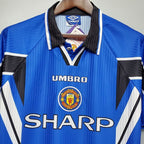 Maillot rétro Manchester United 1996-1997 extérieur (deuxième)