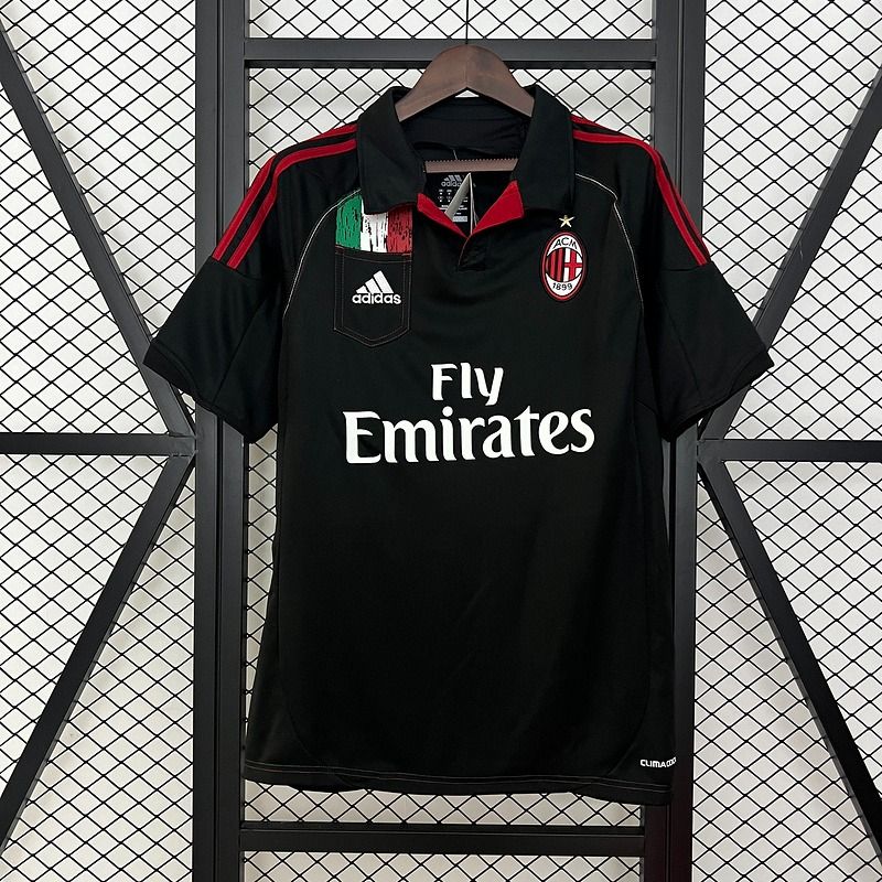 Maillot rétro AC Milan 2012-2013 noir