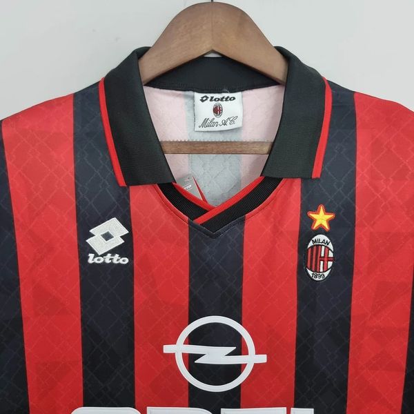 Maillot domicile rétro AC Milan 1995-1996