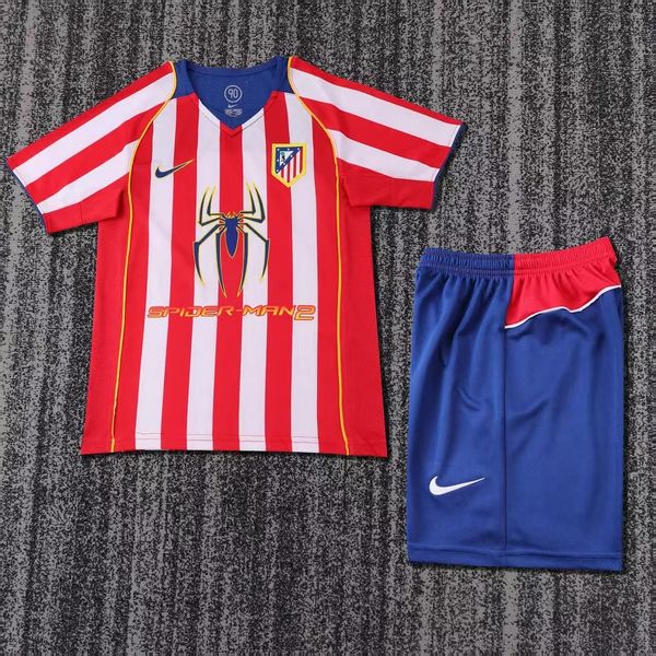 Retro Kids Atletico Madrid 2004-2005 home Main image