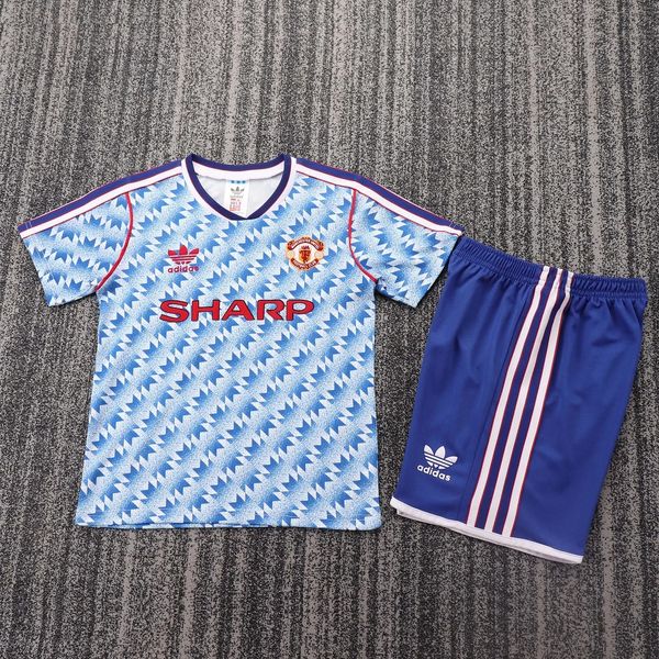 Retro Kids Manchester United 1990-1992 away Main image