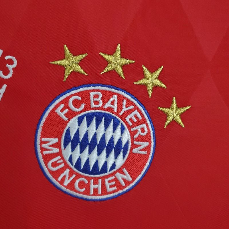 Maillot rétro domicile manches longues Bayern Munich 2013-2014