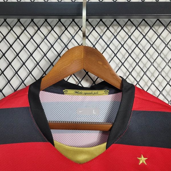 Maillot Rétro CR Flamengo Domicile Manches Longues 2008-2009