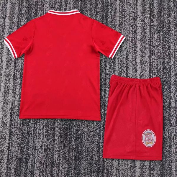 Retro Kids Liverpool FC 1996-1997 home Secondary image