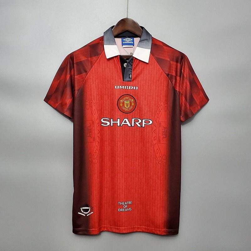Maillot domicile rétro de Manchester United 1996-1997 Image principale du produit