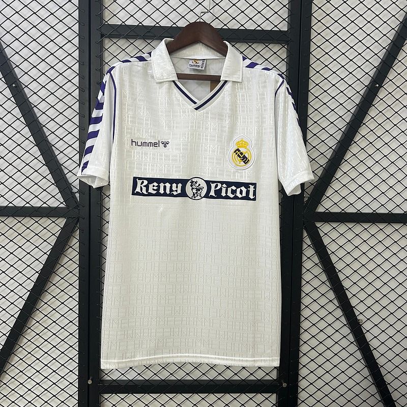Retro Real Madrid 1989-1990 home Main image