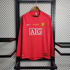 Retro Manchester United 2007-2008 UCL  home Long Sleeve
