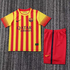 Maillot rétro Enfant FC Barcelone 2013-2014 extérieur
