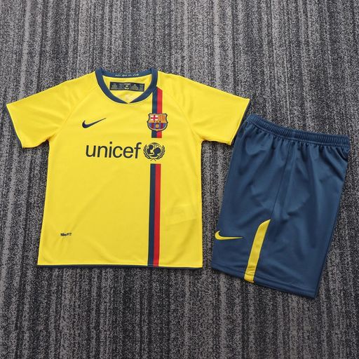 Maillot de foot rétro Enfant FC Barcelone extérieur 2008-2009