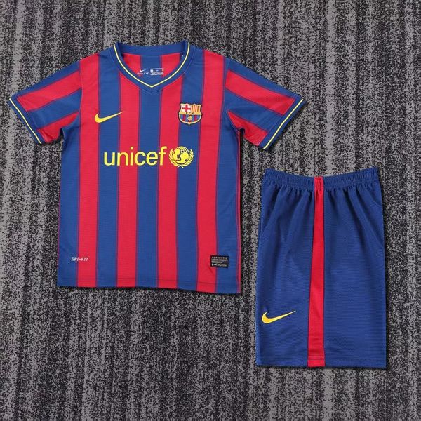 Maillot domicile rétro FC Barcelone 2009-2010 pour enfant Image principale du produit