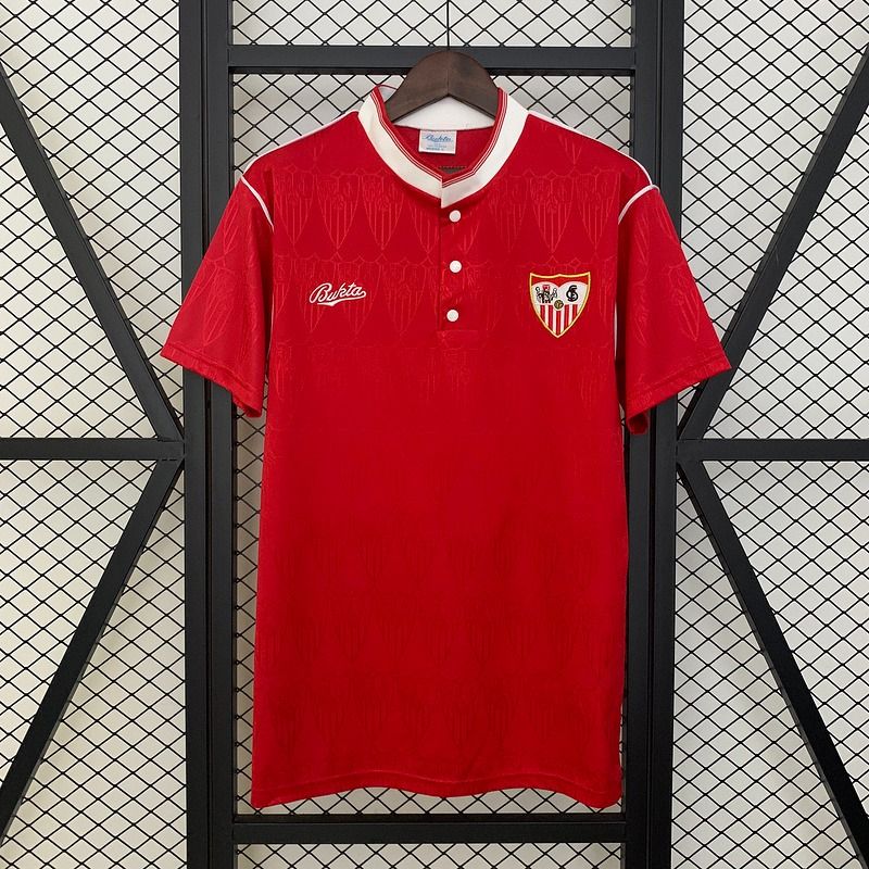 Maillot rétro du Séville FC 1991-1992 extérieur