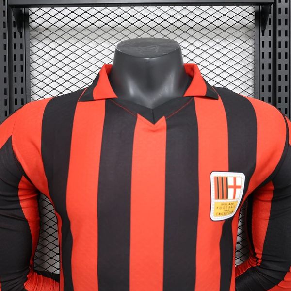 AC Milan 125e anniversaire Maillot manches longues version joueur