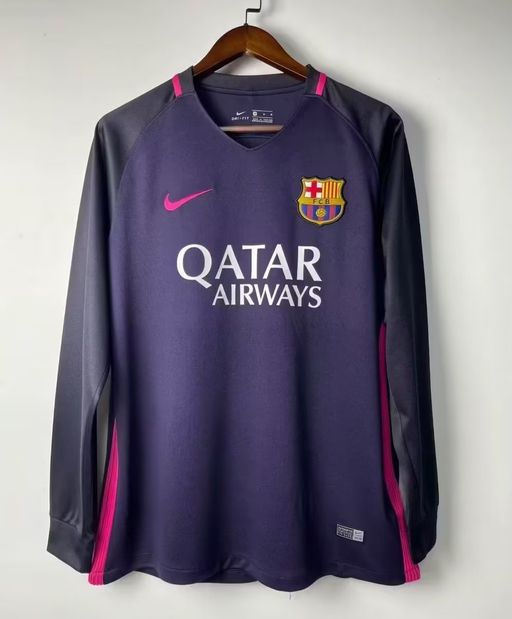 Retro FC Barcelona 2016-2017 away Long Sleeve Main image