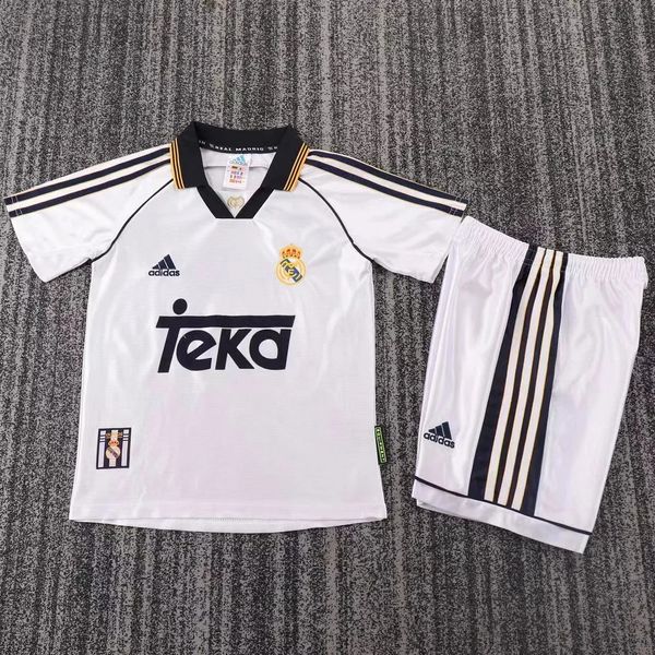 Maillot rétro enfant Real Madrid domicile 1998-2000 Image principale du produit