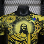 Brésil 2024 édition spéciale maillot jaune joueur Jésus