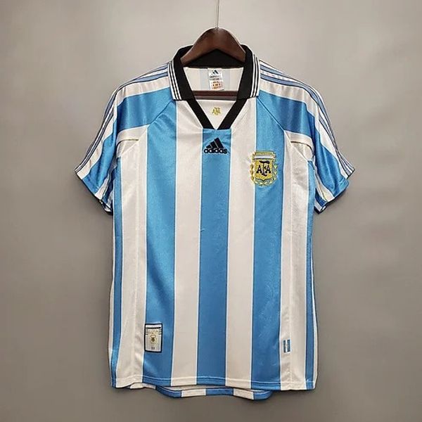 Maillot rétro Argentine domicile 1998 Image principale du produit