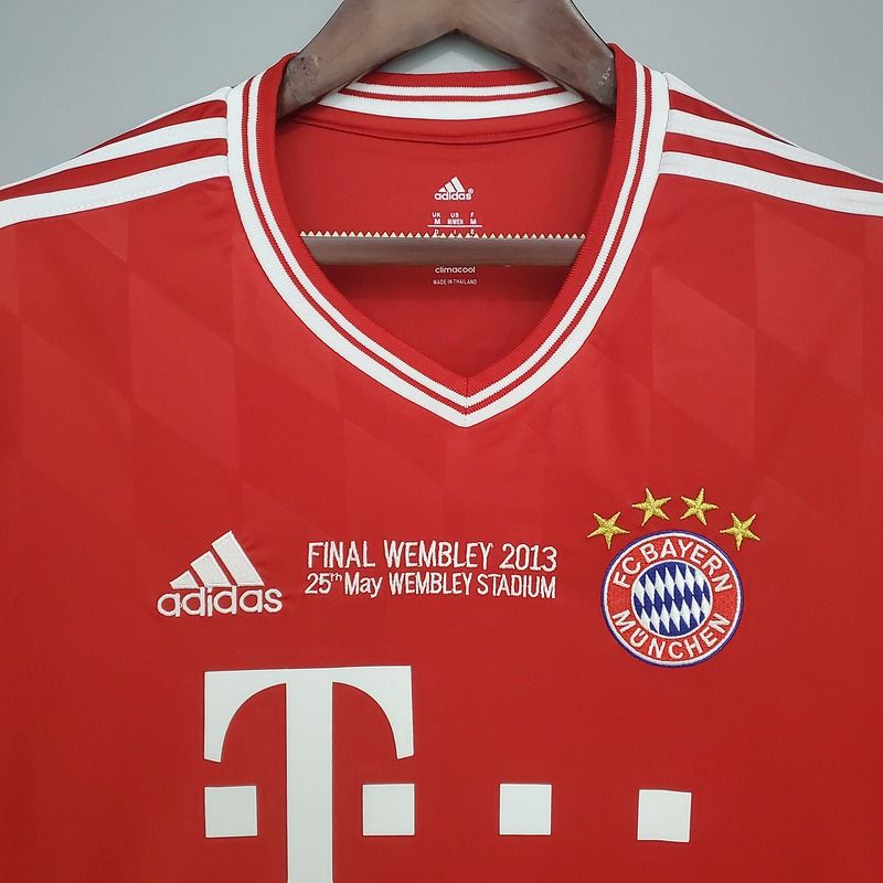 Maillot rétro domicile manches longues Bayern Munich 2013-2014