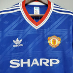 Retro Manchester United 1986-1988 deuxième maillot extérieur