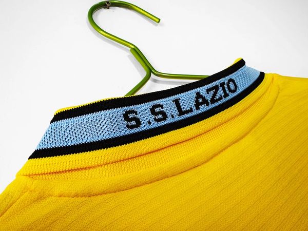 Maillot rétro SS Lazio 1998-1999 jaune
