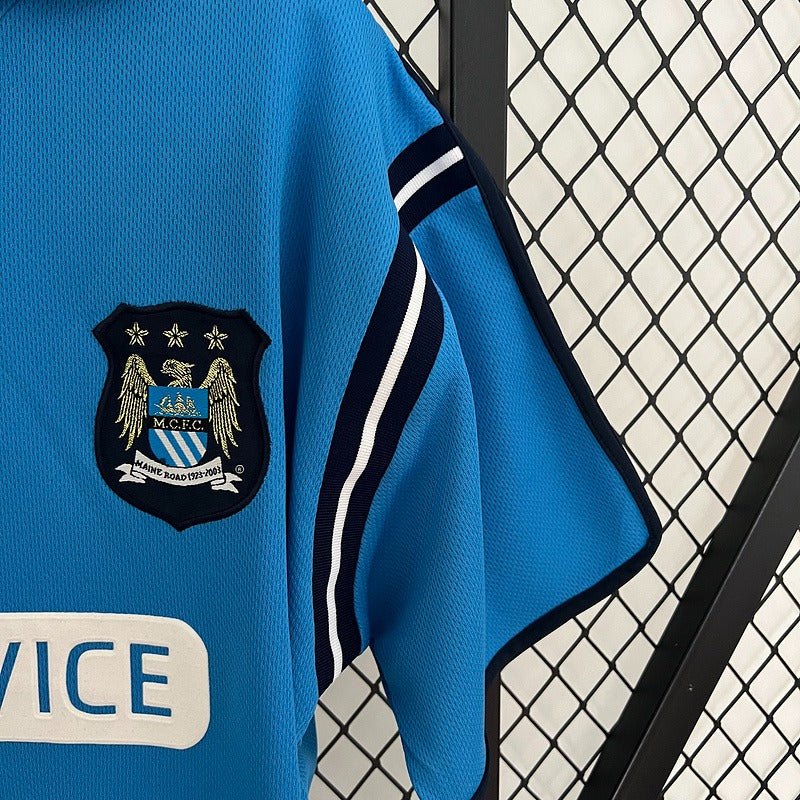 Maillot rétro domicile Manchester City 2002-2003