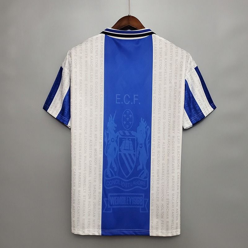 Maillot rétro Manchester United 1994-1996 deuxième maillot extérieur Image secondaire du produit