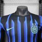 Inter Milan 2025-2026 domicile joueur Manches longues