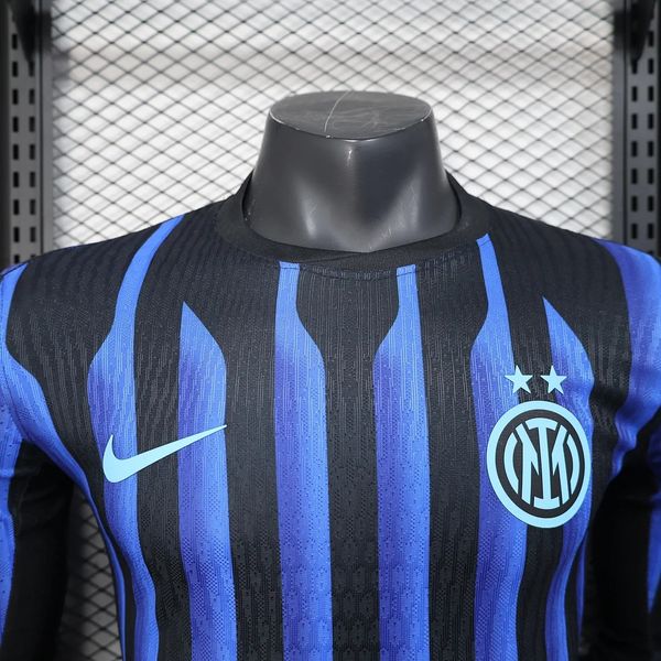 Inter Milan 2025-2026 domicile joueur Manches longues