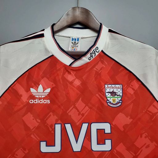 Maillot de foot vintage domicile Arsenal FC 1990-1992