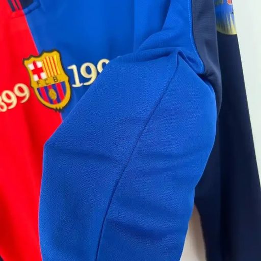 Maillot rétro FC Barcelone 1999 100e anniversaire manches longues