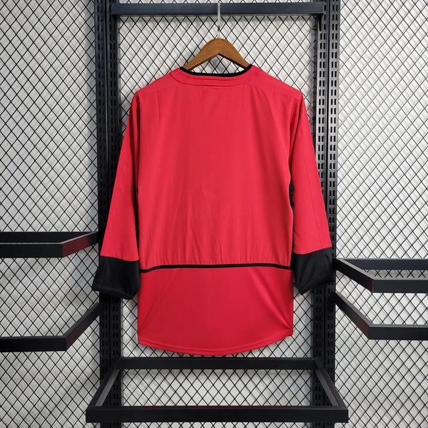 Retro Manchester United 2002-2004 home Long Sleeve