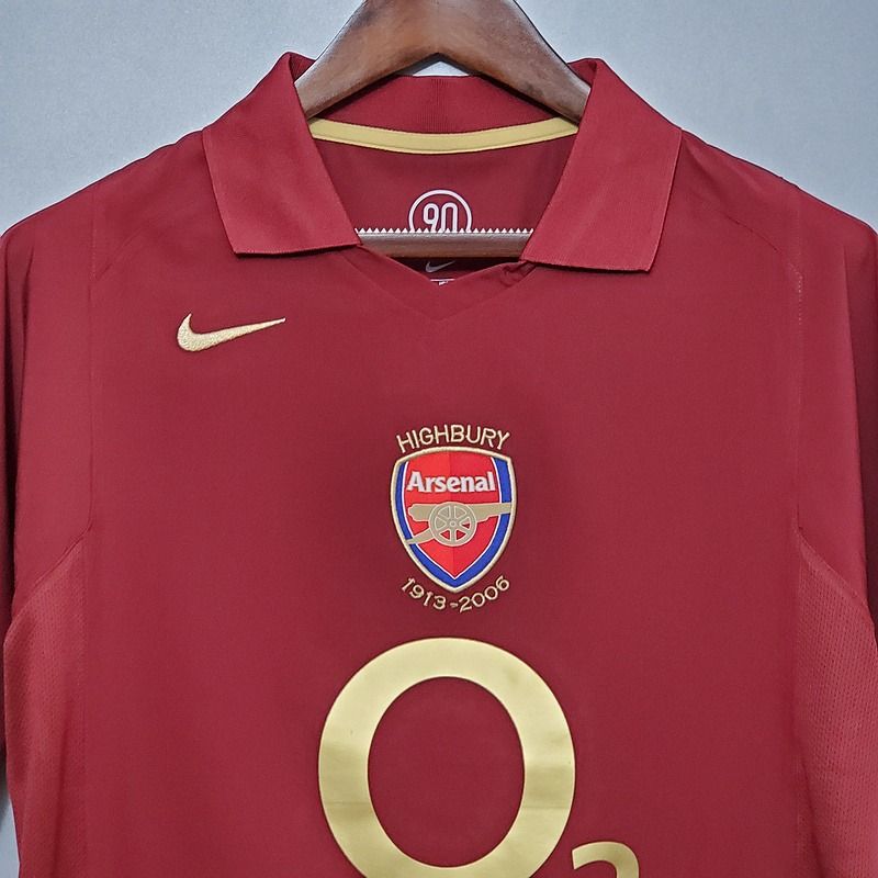 Retro Arsenal FC 2005-2006 home
