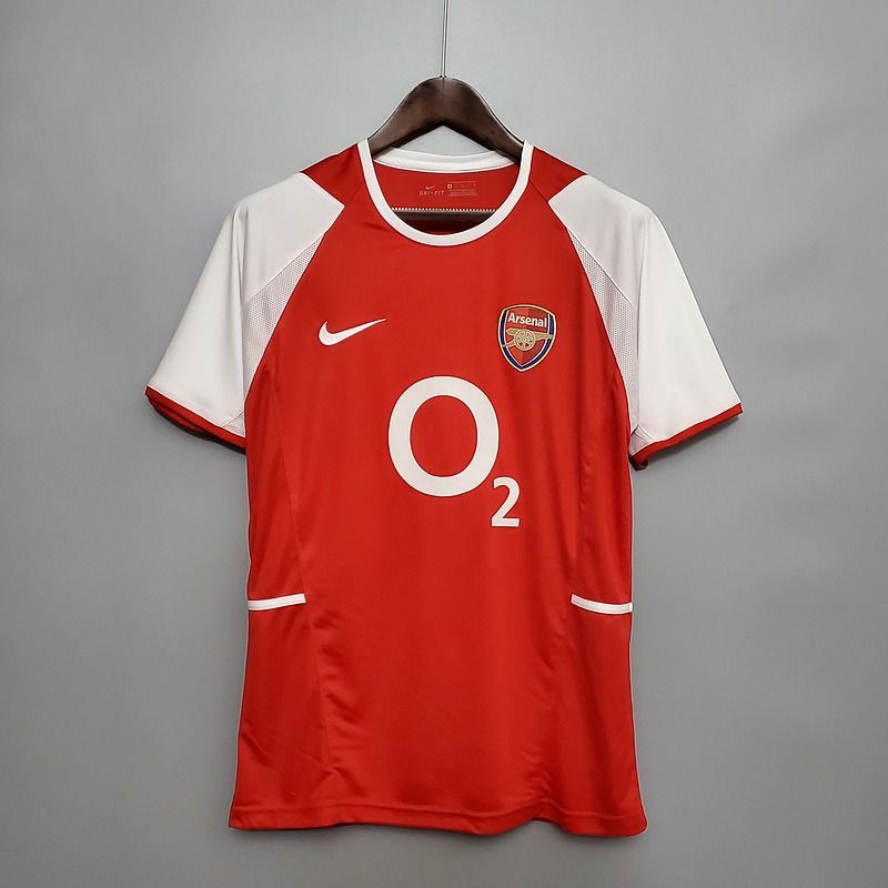 Maillot domicile rétro Arsenal FC 2002-2004 Image principale du produit