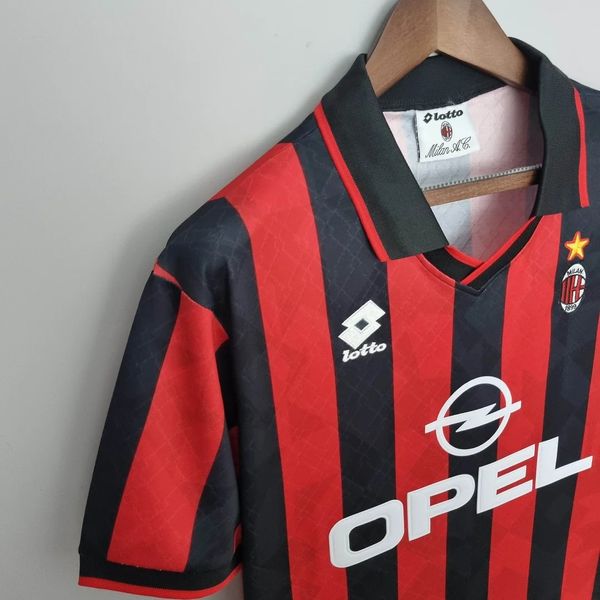 Maillot domicile rétro AC Milan 1995-1996