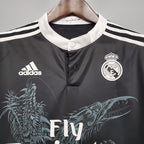 Retro Real Madrid 2014-2015 deuxième maillot extérieur manches longues