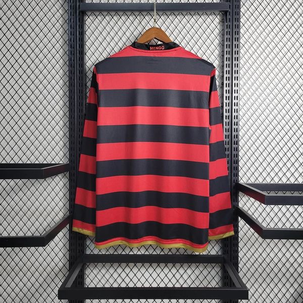 Maillot Rétro CR Flamengo Domicile Manches Longues 2008-2009