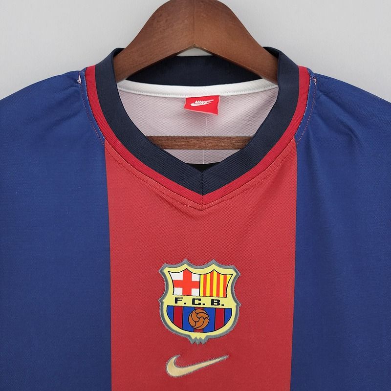 Maillot Domicile Rétro FC Barcelone 1998-1999
