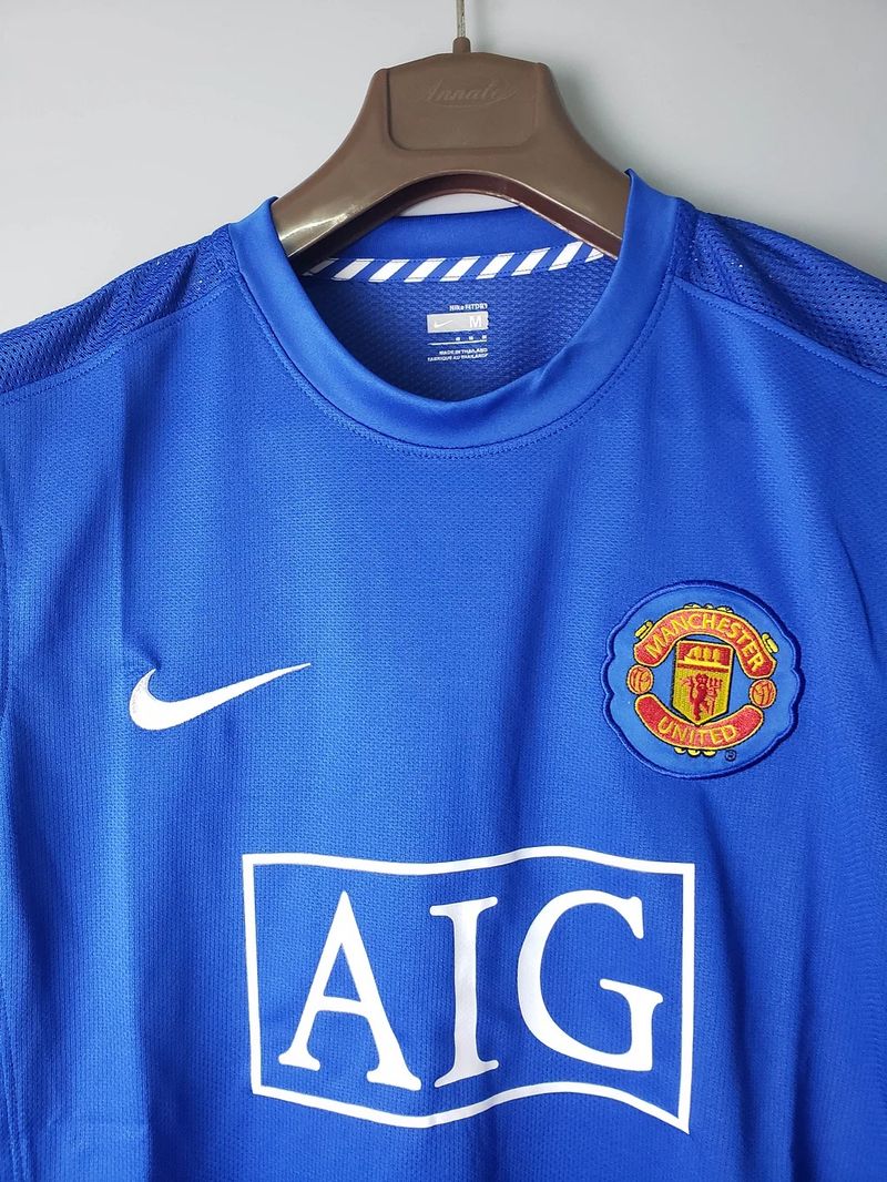 Maillot rétro Manchester United 2007-2008 extérieur
