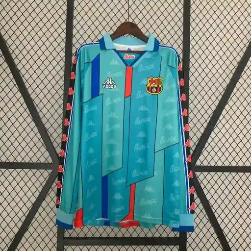 Retro FC Barcelona 1996-1997 away Long Sleeve Main image