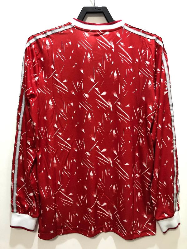 Maillot rétro domicile manches longues Liverpool FC 1989-1991 Image secondaire du produit