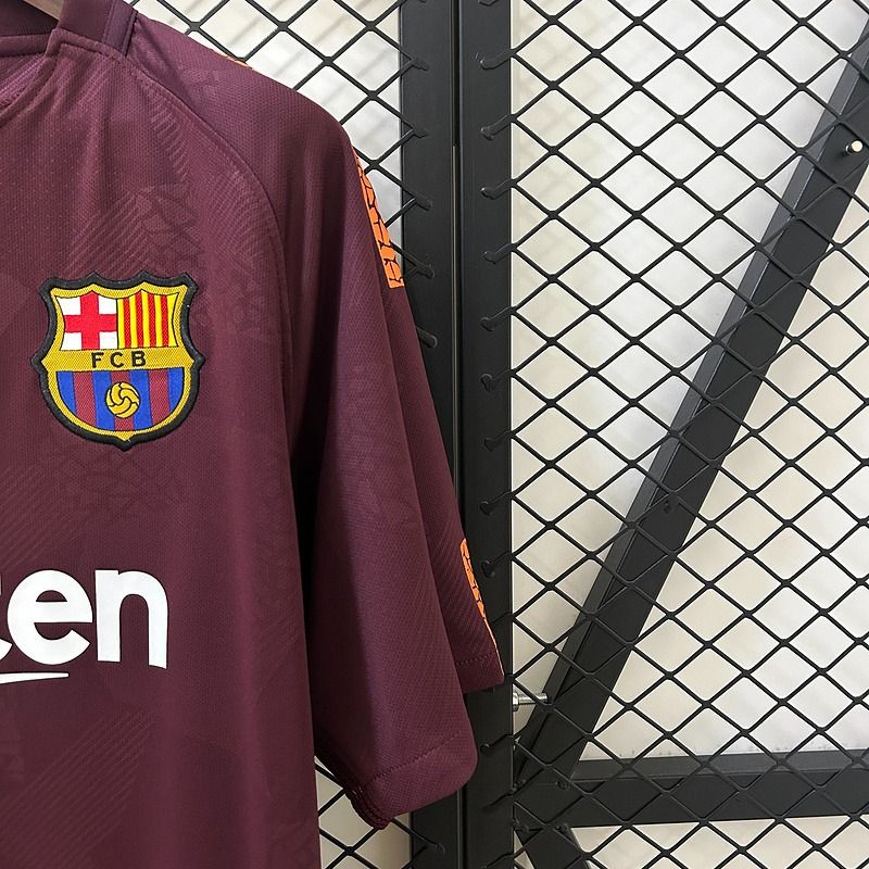 Maillot Rétro FC Barcelone 2017-2018 extérieur