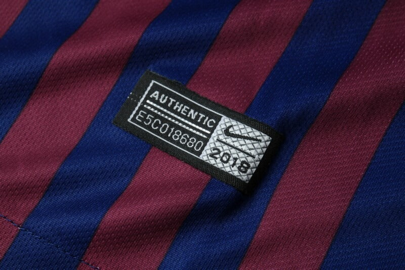 Maillot domicile rétro du FC Barcelone 2018-2019