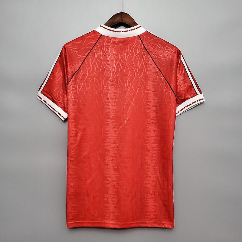 Maillot domicile rétro de Manchester United 1990-1992