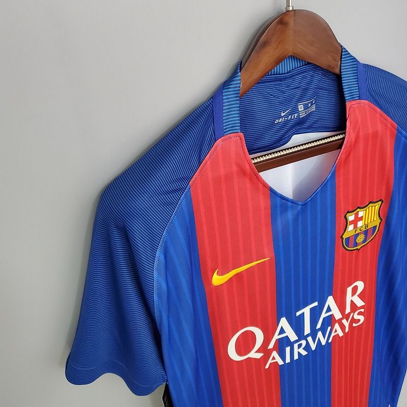 Maillot domicile rétro du FC Barcelone 2016-2017