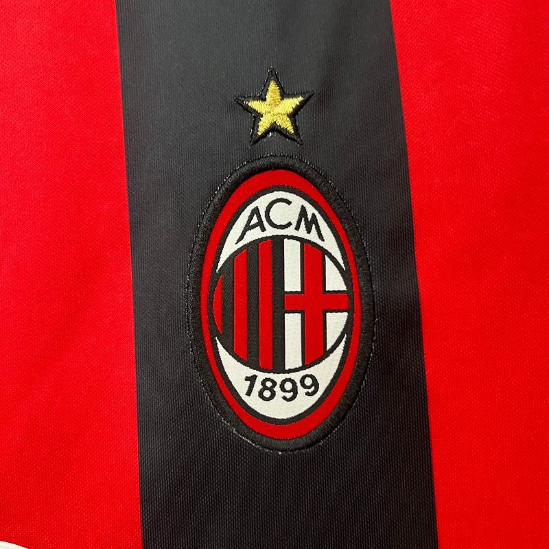 Maillot domicile rétro AC Milan 2000-2001