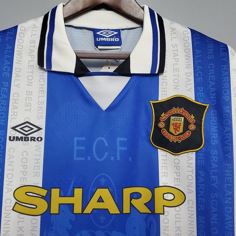 Retro Manchester United 1994-1996 second away