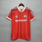 Maillot domicile rétro de Manchester United 1990-1992
